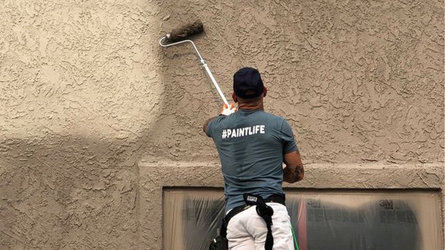 How I Paint Stucco